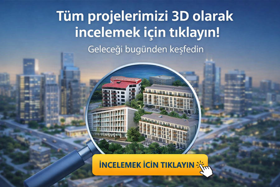 Tüm Projelerimizi 3D Olarak İncelemek İçin Tıklayın !